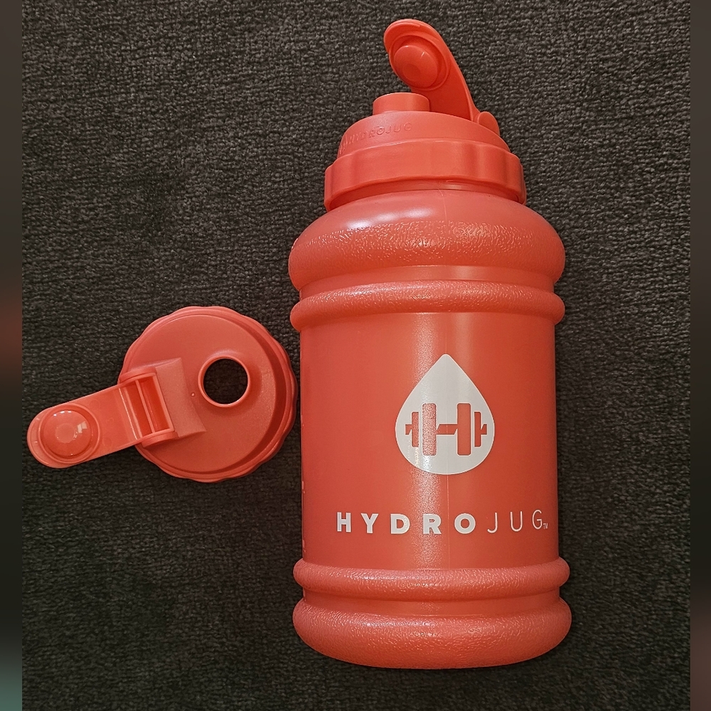 HydroJug Coral Water Bottle with Lid 73 Oz